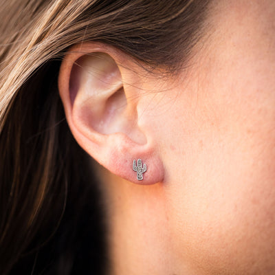 Cactus Studs Earrings