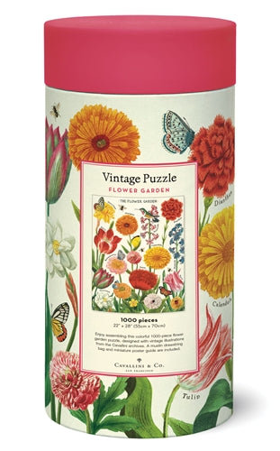 Flower Garden Vintage Puzzle