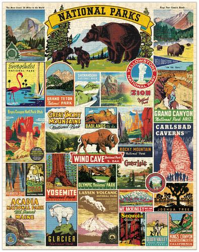 National Parks Vintage Puzzle