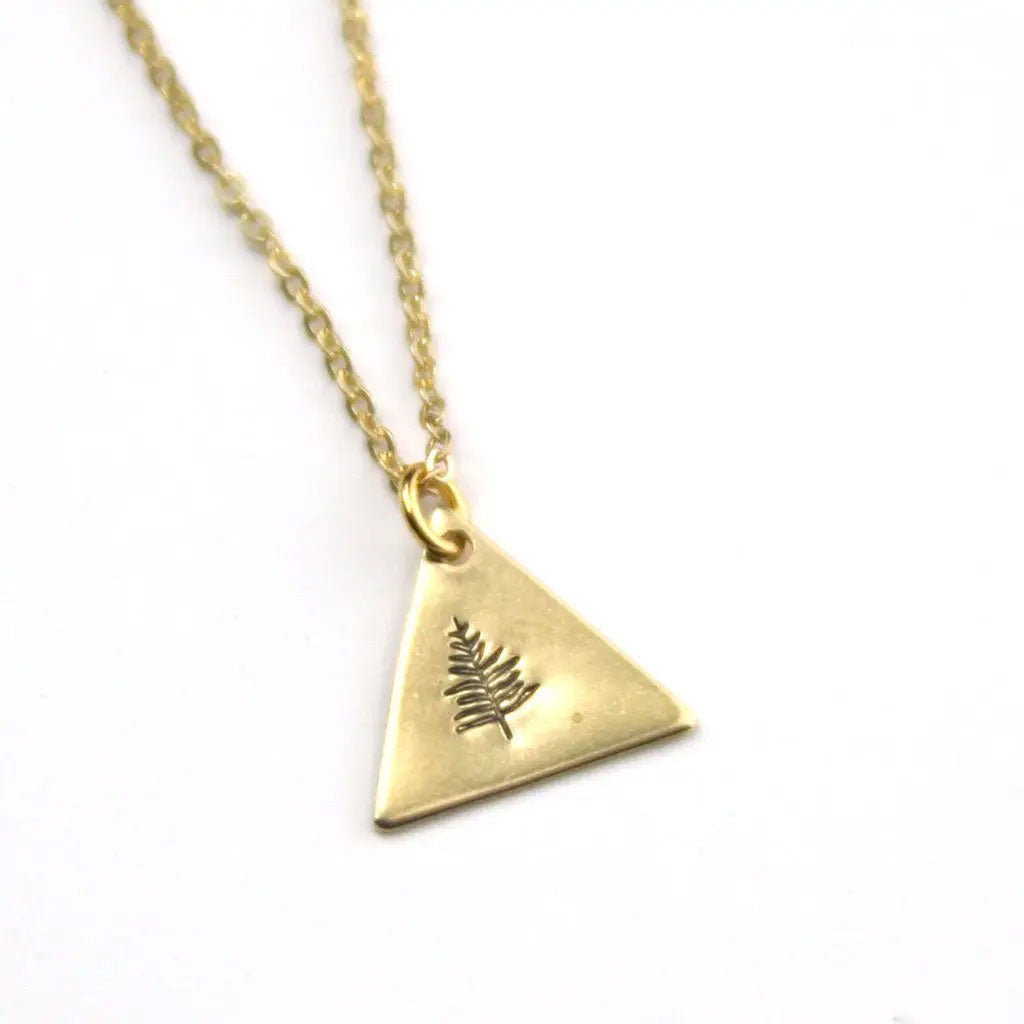 Tiny Pine Necklace