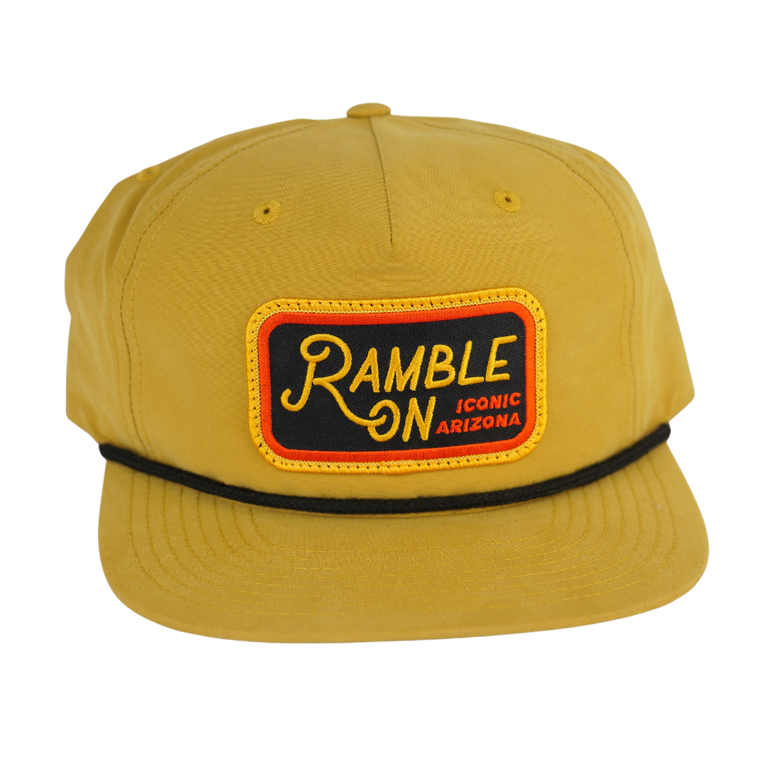 Ramble On Rope Unstructured Hat