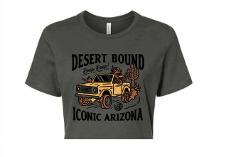 Desert Bound Crop Tee