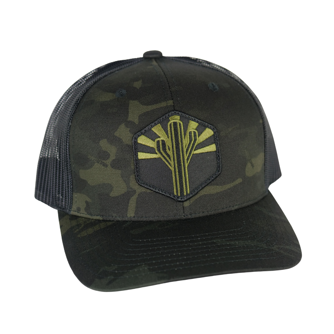 The Military Sentinel Curved Trucker