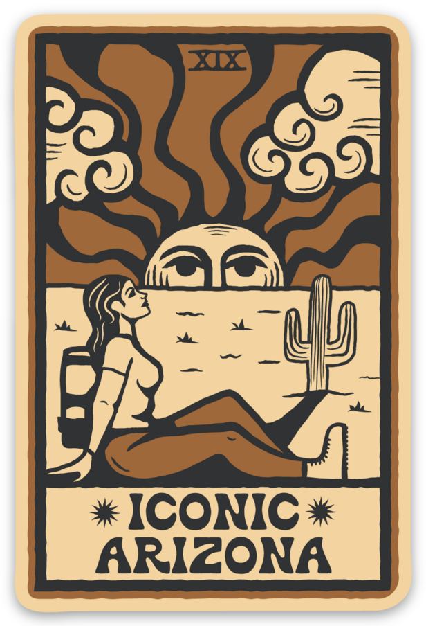 Sun Tarot Sticker