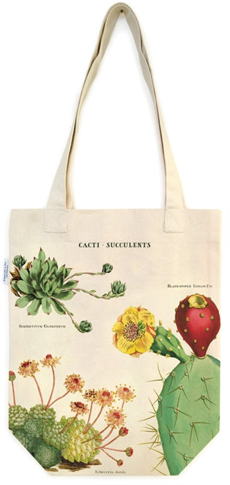 Succulents Vintage Tote Bag