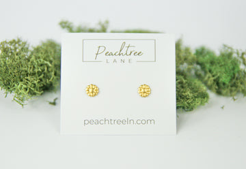 Tiny Daisy Earrings