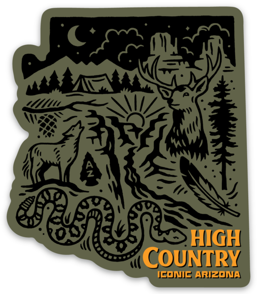 Up North Sticker