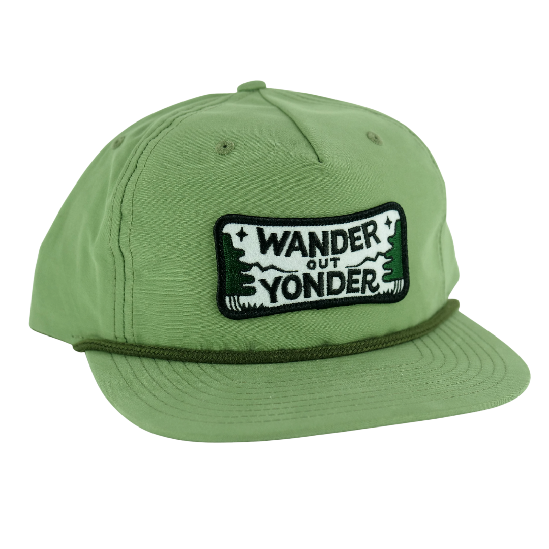 Wander Out Yonder Rope Unstructured Hat