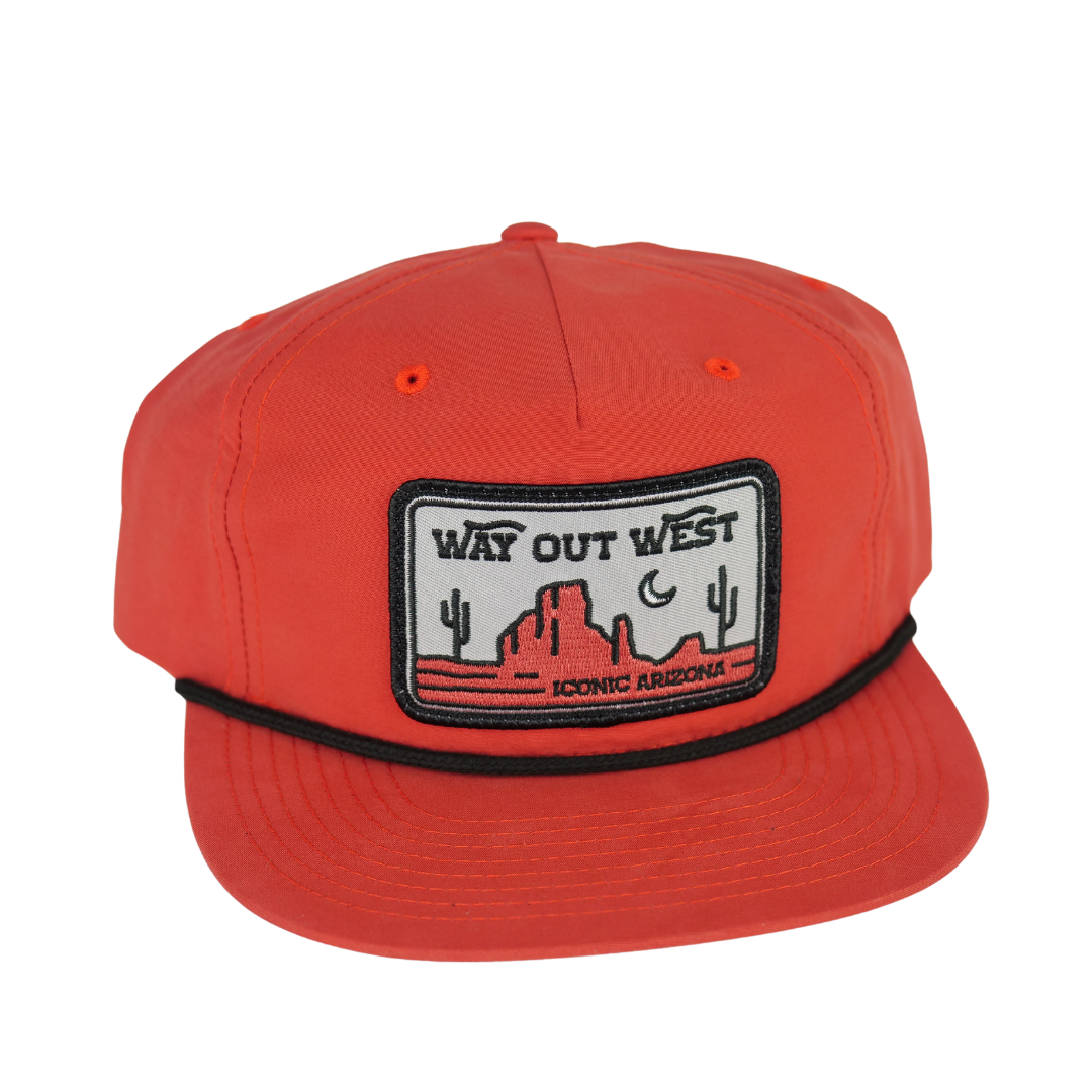 Way Out West Rope Unstructured Hat