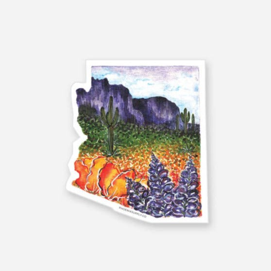 Arizona Superbloom Sticker