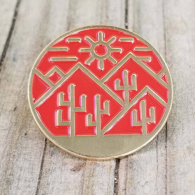 Desert Daytime Enamel Pin