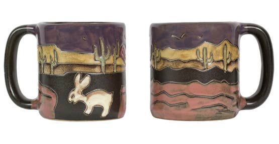 Desert Scene Stoneware Mug