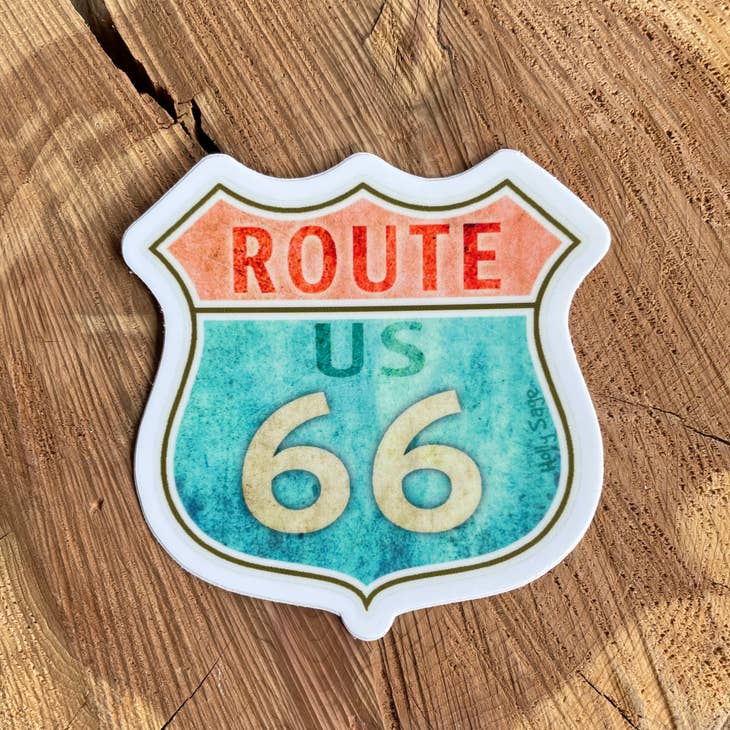 Historic Route 66 Sticker