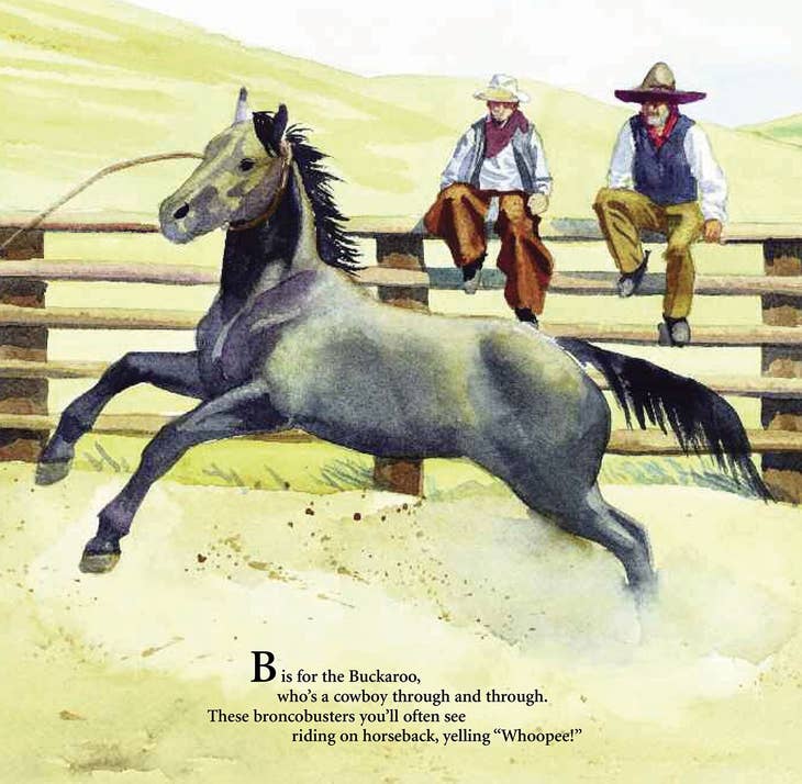 B is for Buckaroo Book