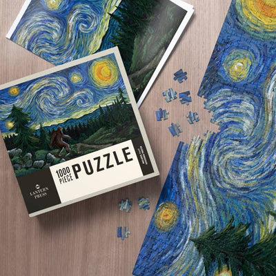 Bigfoot Starry Night Puzzle