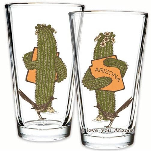Saguaro Hug Pint Glass