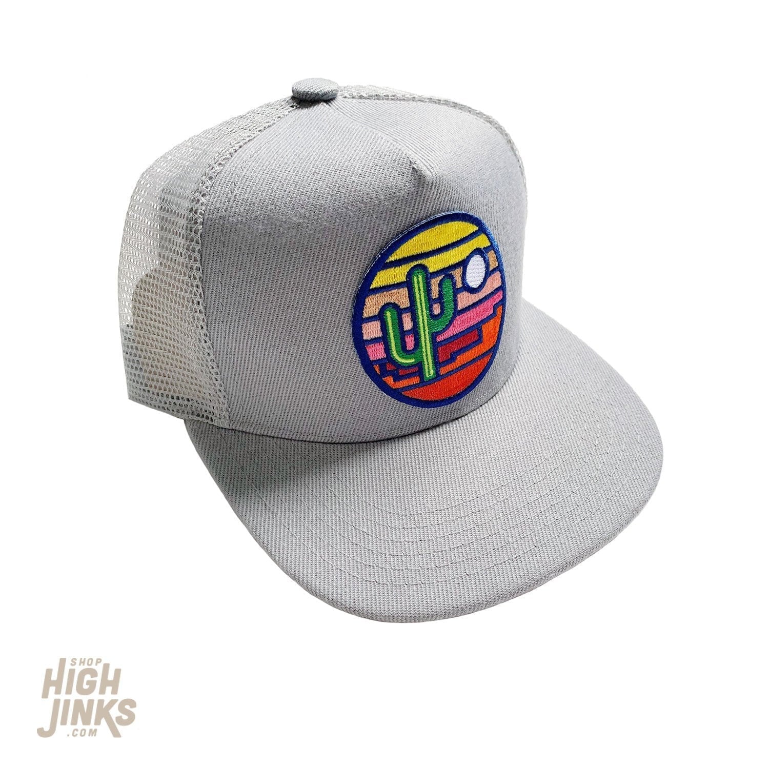 Stained Glass Sunset Kids' Trucker