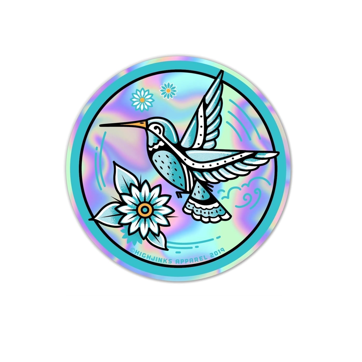 Desert Hummingbird Sticker