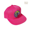 Stained Glass Sunset Kids' Flatbrim