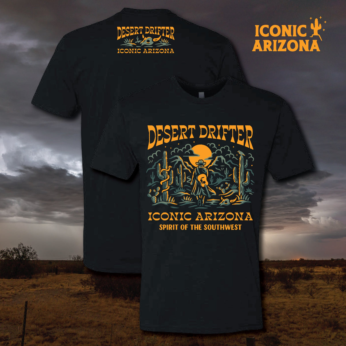 Iconic Arizona Desert Drifter Tee