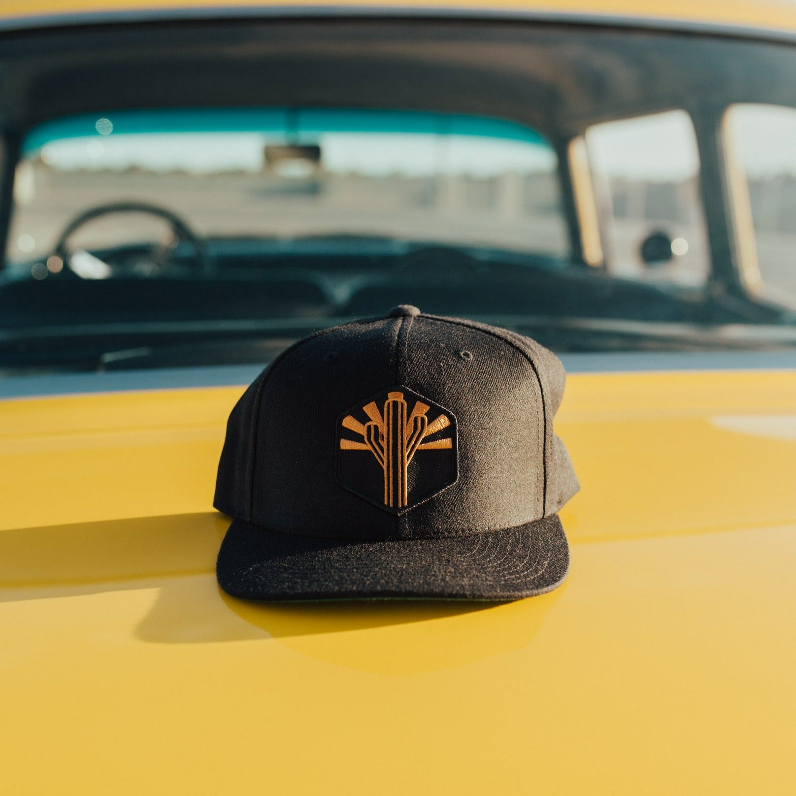 The Copper Sentinel Classic Snapback Flatbrim