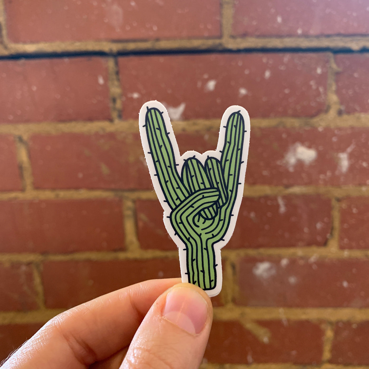 Rockin' Saguaro Sticker