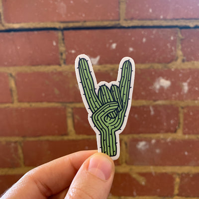 Rockin' Saguaro Sticker