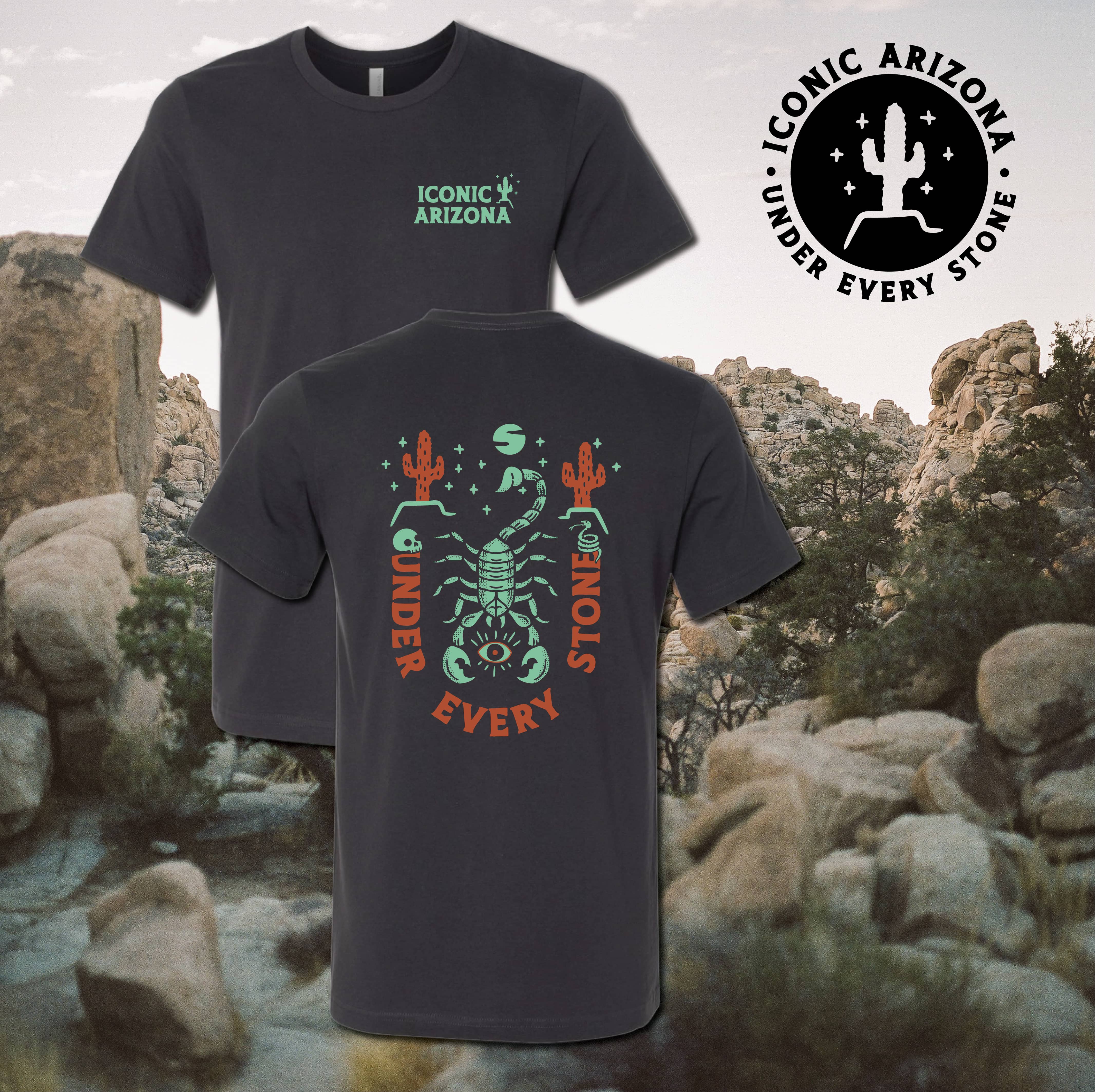 Iconic Arizona Under Every Stone Unisex Tee