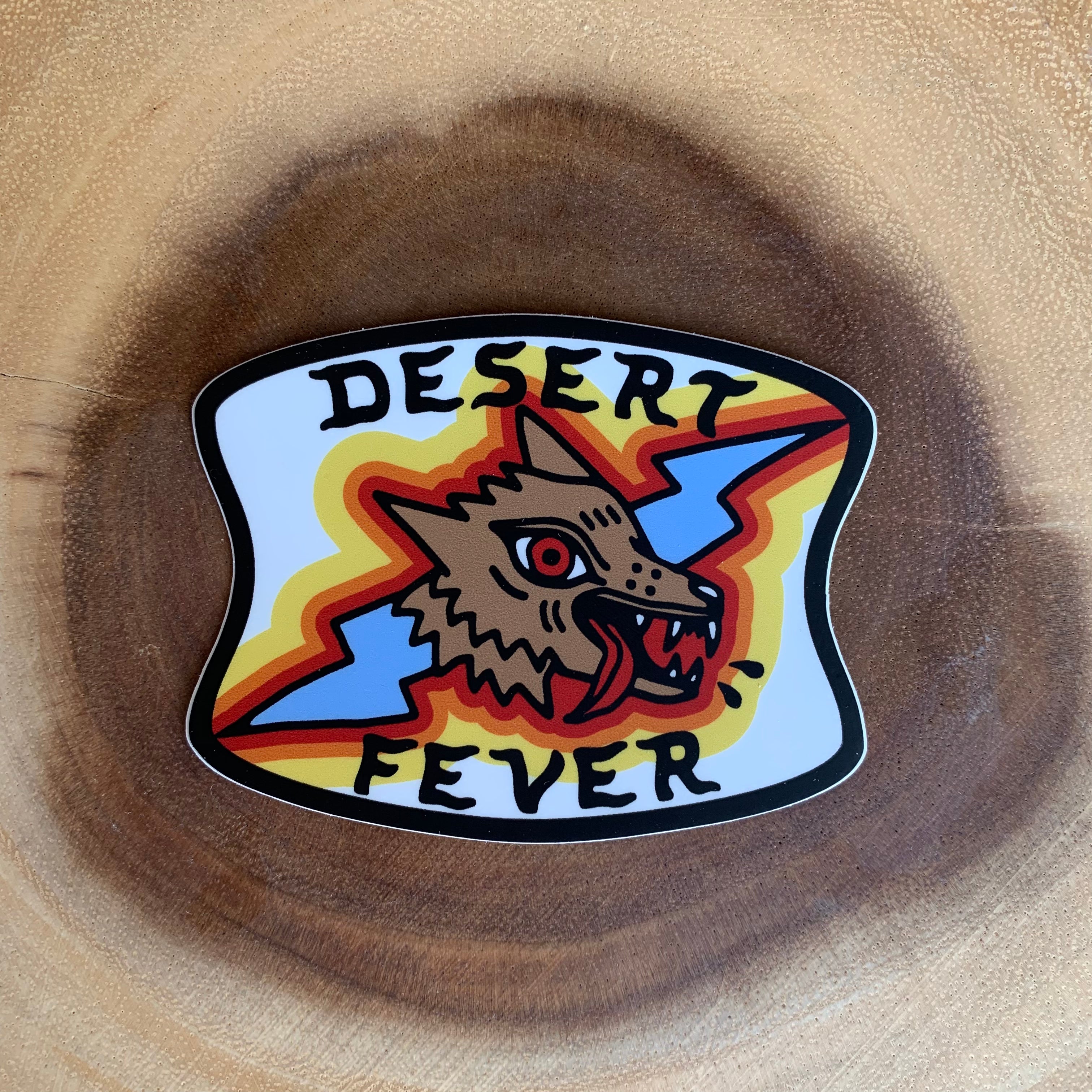 Desert Fever Sticker