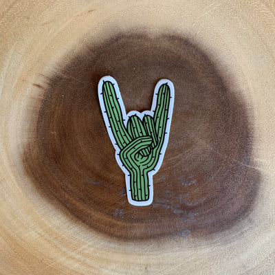Rockin' Saguaro Sticker
