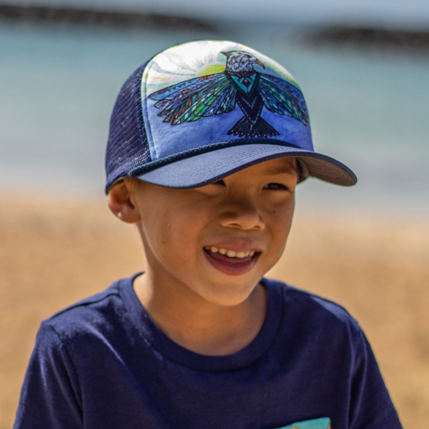 Kids' Soaring Sun Trucker Hat