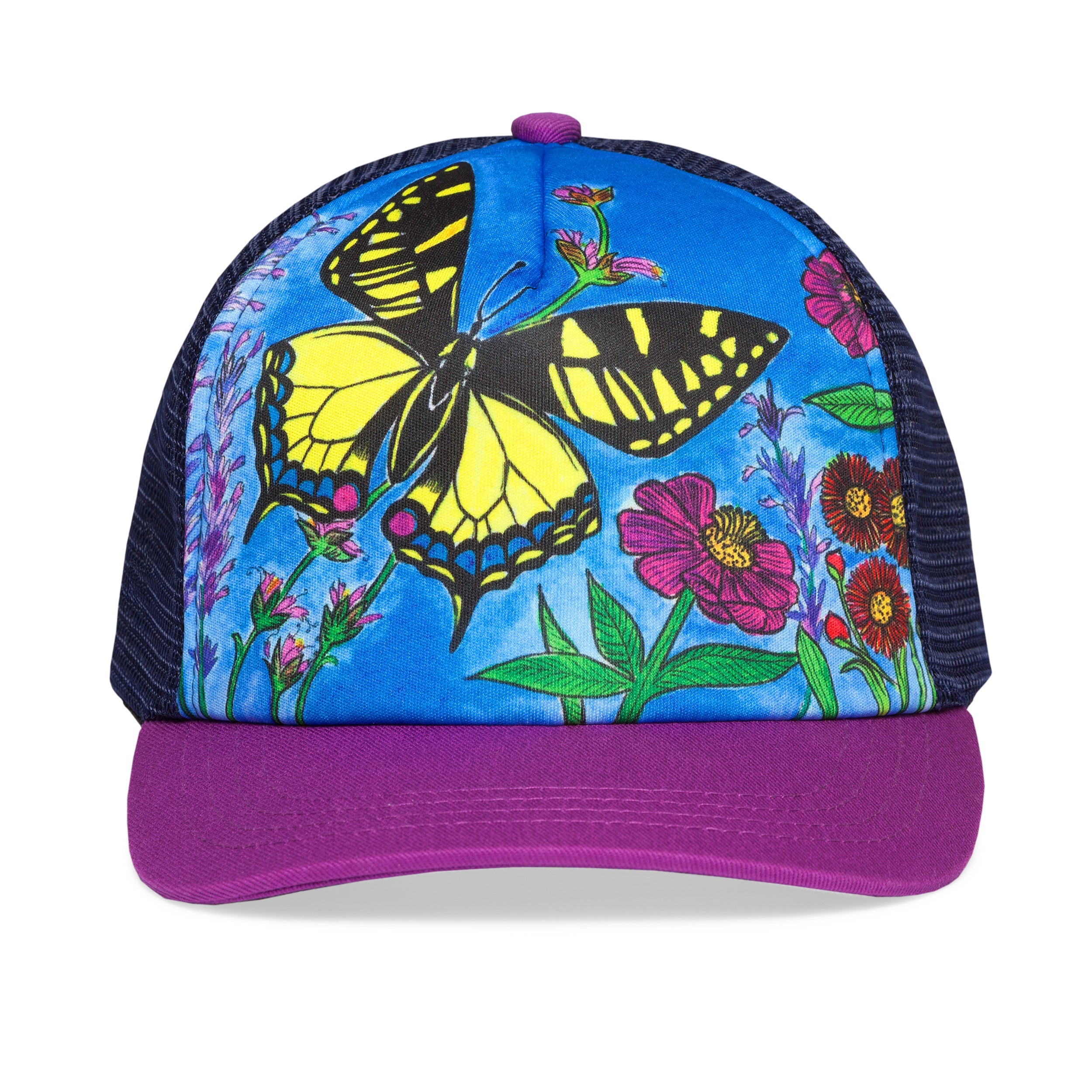 Kids' Swallowtail Butterfly Trucker Hat