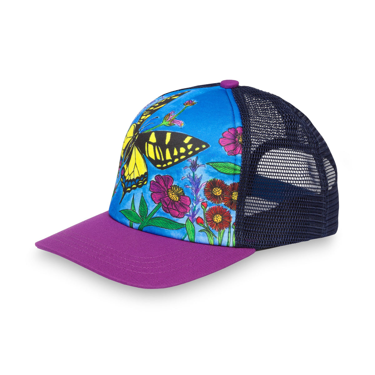 Kids' Swallowtail Butterfly Trucker Hat